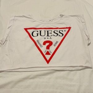 Guess Muscle Crop Tee
